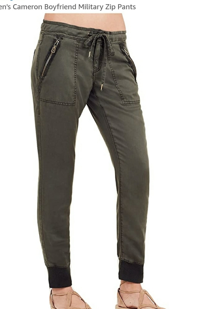 True Religion NWT olive green joggers sz 28